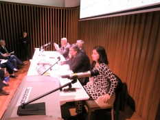 Il tavolo della presidenza con Maria Pia Bariggi, Angelo Peticca, Maurizio Bocedi e Giuseppe Marchetti
