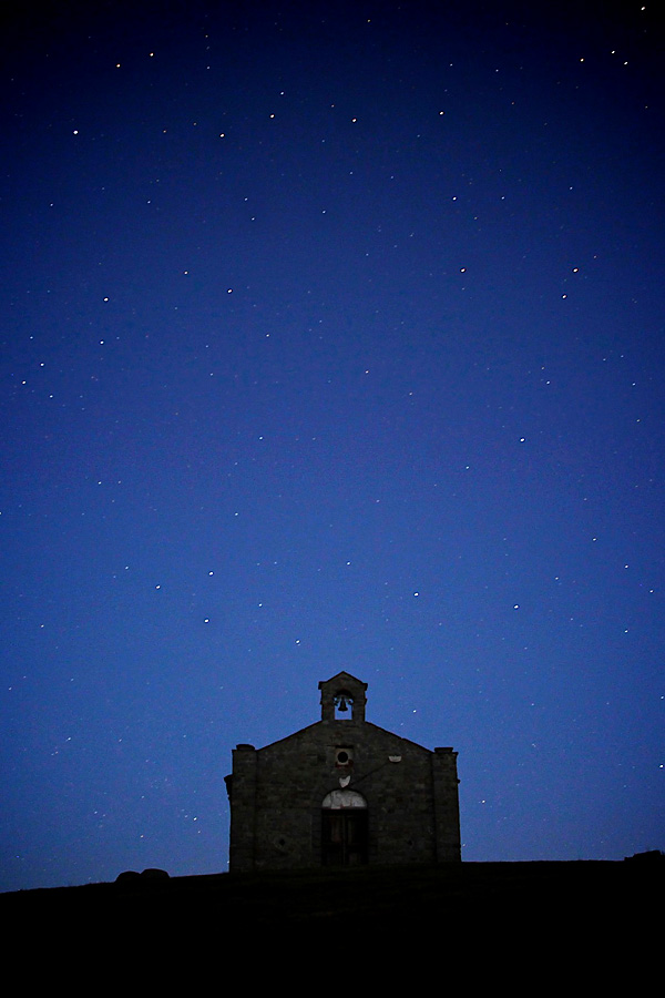 Cielo stellato al passo del Cirone