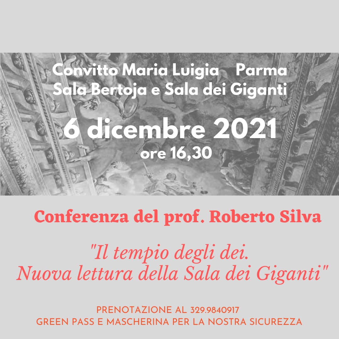 locandina della conferenza del 6 dicembre 2021